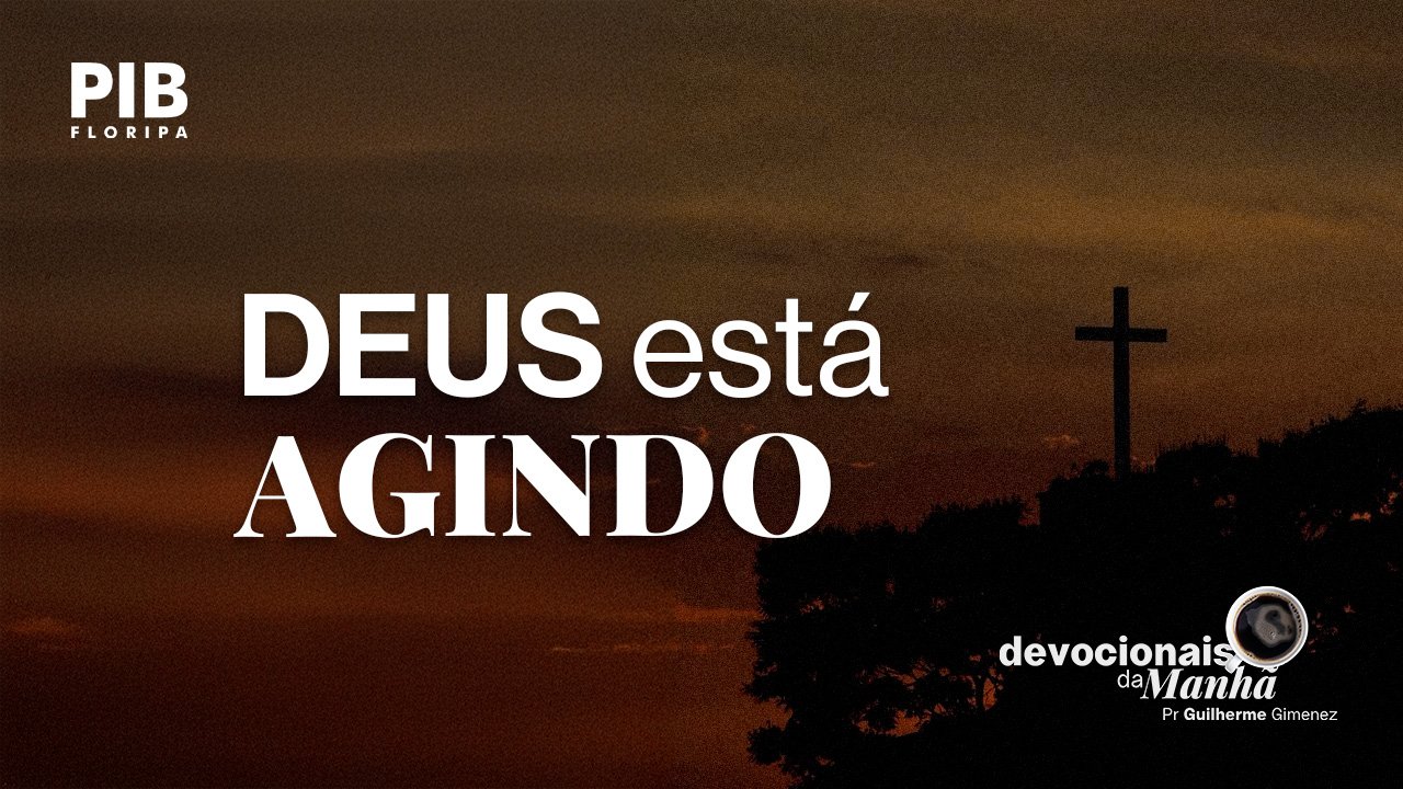 Devocional da Manhã do dia 11/06/2026 | DEUS ESTÁ AGINDO