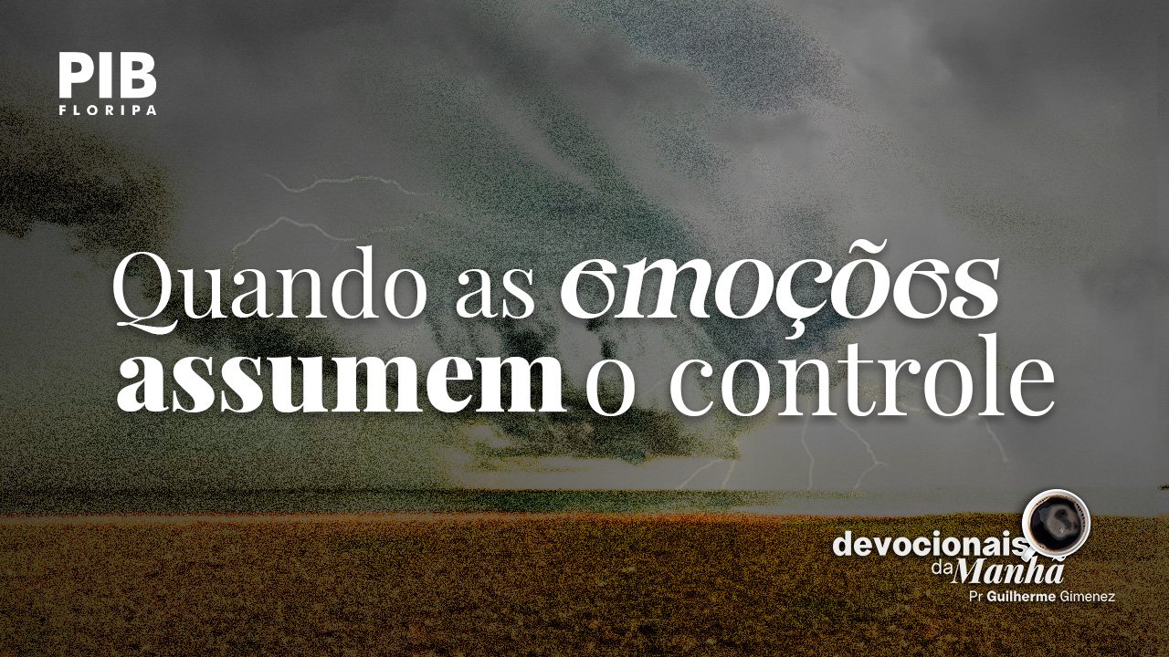 DEVOCIONAL DA MANHÃ DE 01/09/2026