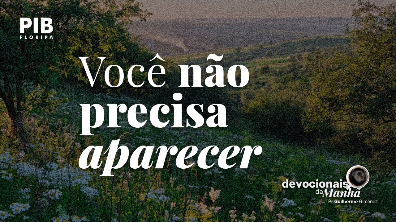 DEVOCIONAL DA MANHÃ DO DIA 08/10/2026