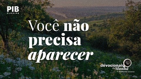Devocionais da Manhã